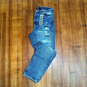 Urban Outfitters ripped distressed denim